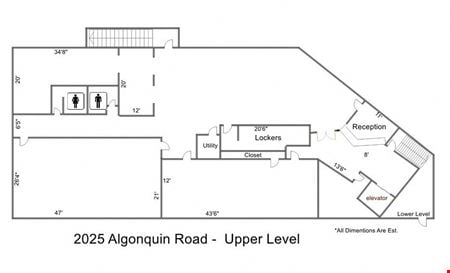 Preview of Retail space for Rent at 2025 E Algonquin Rd (2nd Floor)