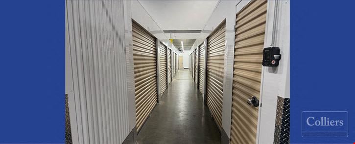 100% climate-controlled self storage property offers modern storage solutions in a PRIME LOCATION with expansion potential