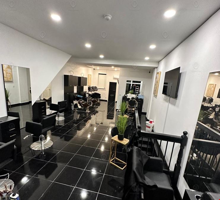 800 SF | 970 Rogers Avenue | Built Out Hair Salon for Lease