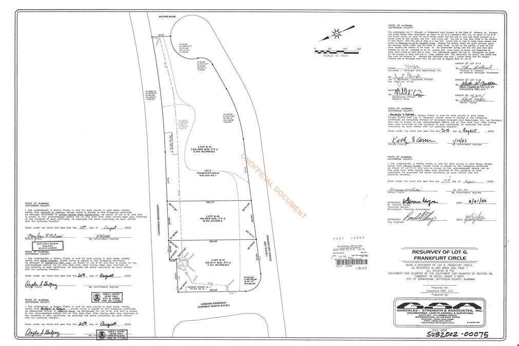 +/- 3 ac Lakeshore