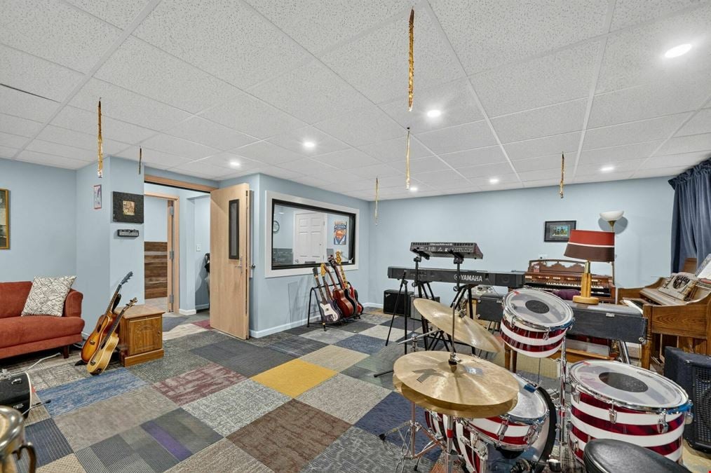 New 11,000 SF Industrial Building Under Construction | 10 Acres with Existing Improvements