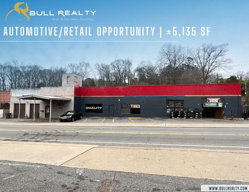 Automotive/Retail Opportunity | ±5,135 SF