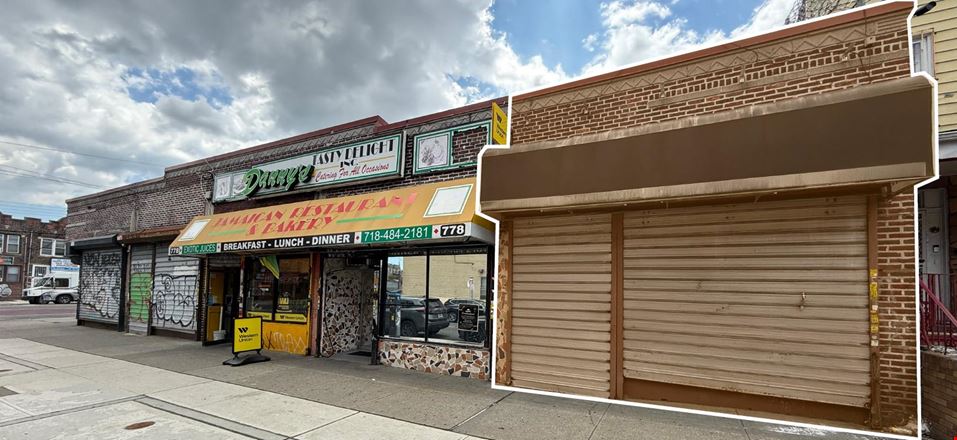 Preview of Retail space for Rent at 746 Utica Ave