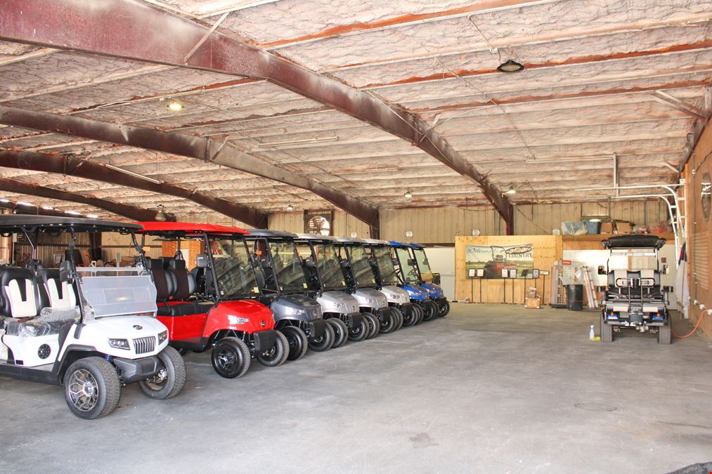 Showroom/Warehouse with Outdoor Storage