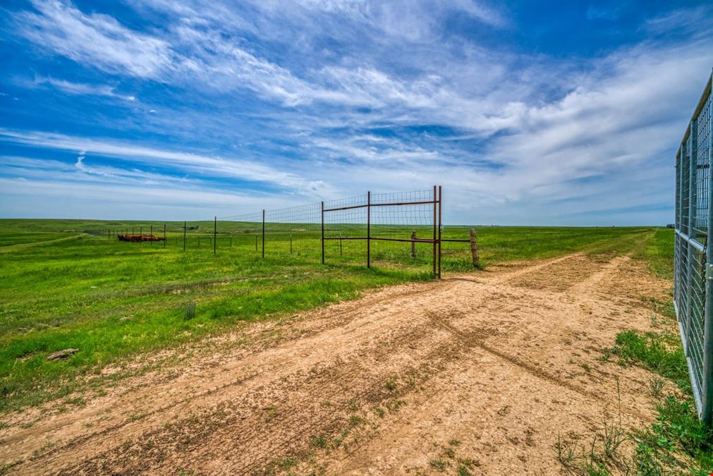 ±1,320 Acre High Fence Hunting and Agricultural Ranch in Jennings, Kansas