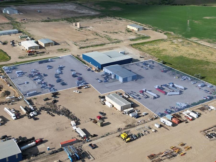 ±7,500 SF Shop | ±4.51 Acre Fenced and Stabilized Yard