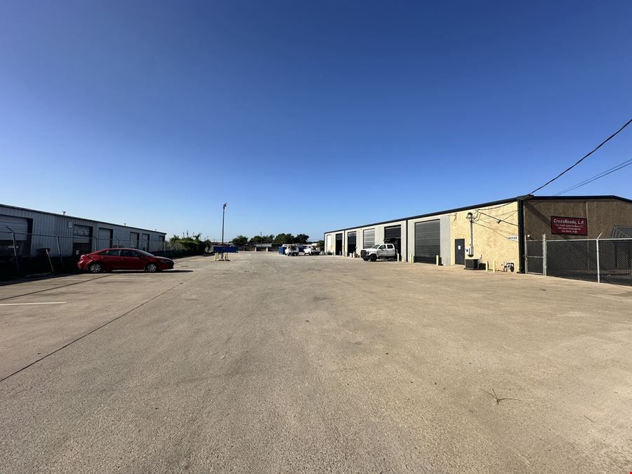 14,358 SF Grade-Level Industrial Bldg on Paved 2.20-Acre Fenced Lot