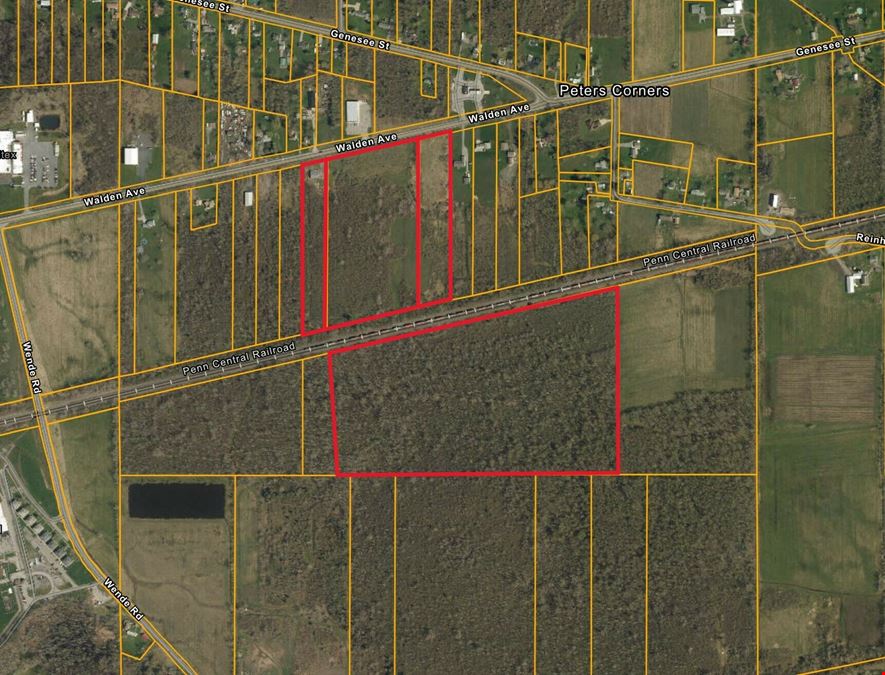 12181 Walden Ave - 68.19+/- Acres High-Visibility Development Site on Walden Avenue