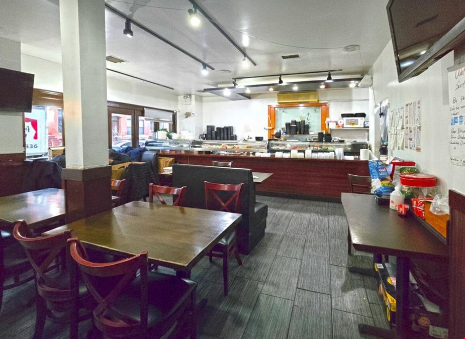 1,600 SF | 609 Franklin Avenue | High-Visibility Corner Restaurant Space + 1,950 SF Lower Level for Lease