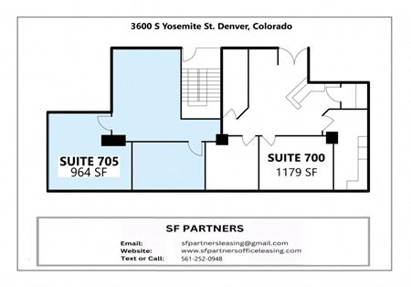 Preview of Office space for Rent at 3600 Yosemite St