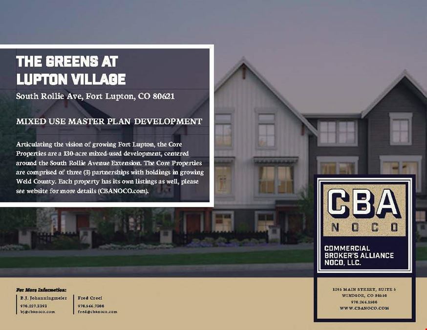 THE GREENS at LUPTON VILLAGE