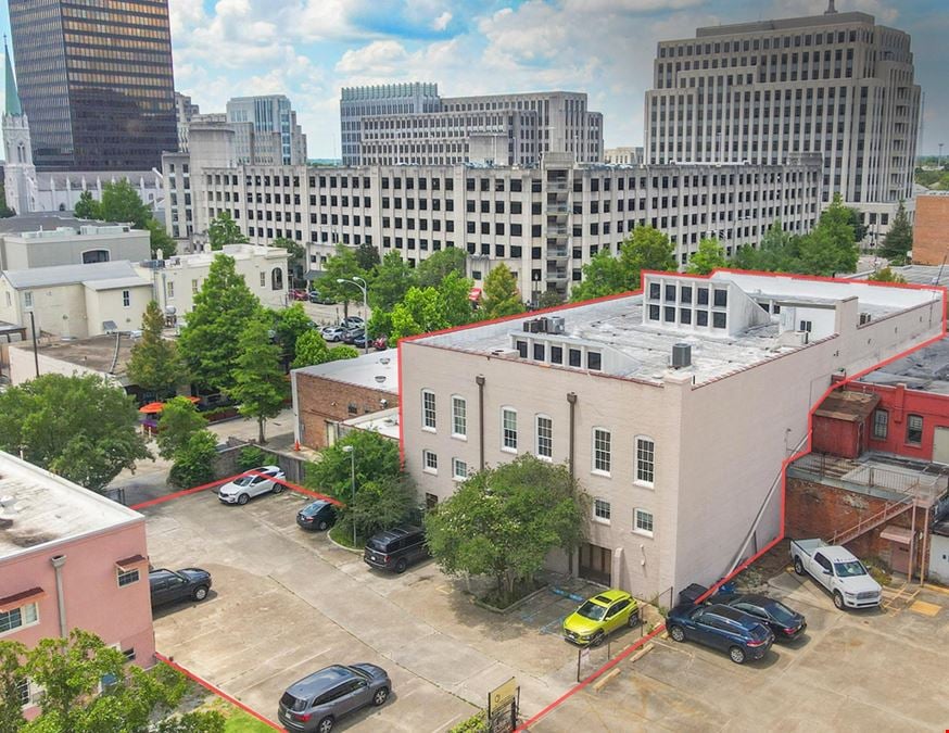 Historic Office Building and Parking Lot for Sale