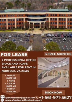 4 Professional Office Space  in Norfolk, VA 23502