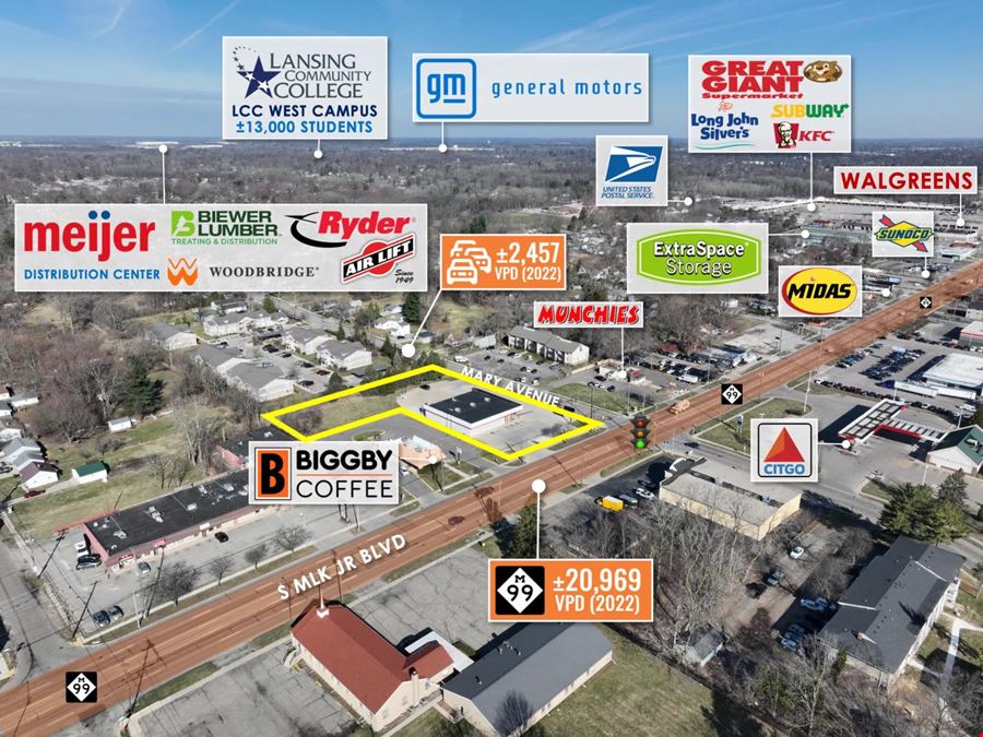 REIT Sale | Former Advance Auto Parts | 23K VPD | Lansing