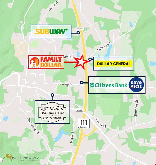 Family Dollar NN Investment Opportunity | Spencer, TN