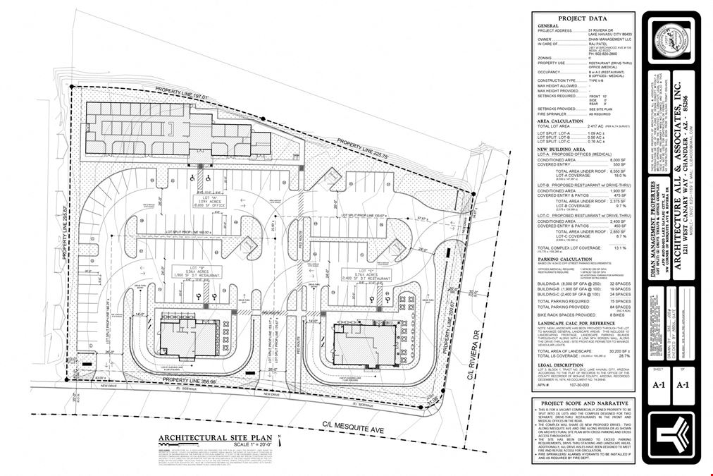 Downtown Lake Havasu City Pads