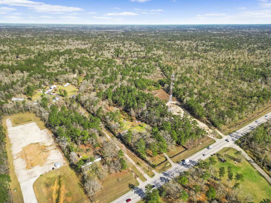 Prime 3-Acre Unrestricted Property Near Conroe – Ideal for Residential or Commercial Use! Just Outside City Limits