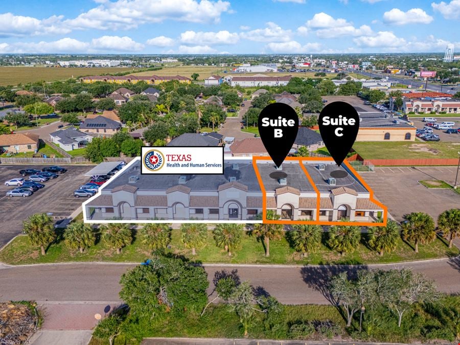 3,093-7,156± SQFT | Available for Lease | Flexible Layouts | All or Part | Elsa, TX