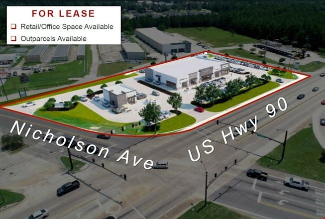 Preview of Retail space for Rent at 403 US 90