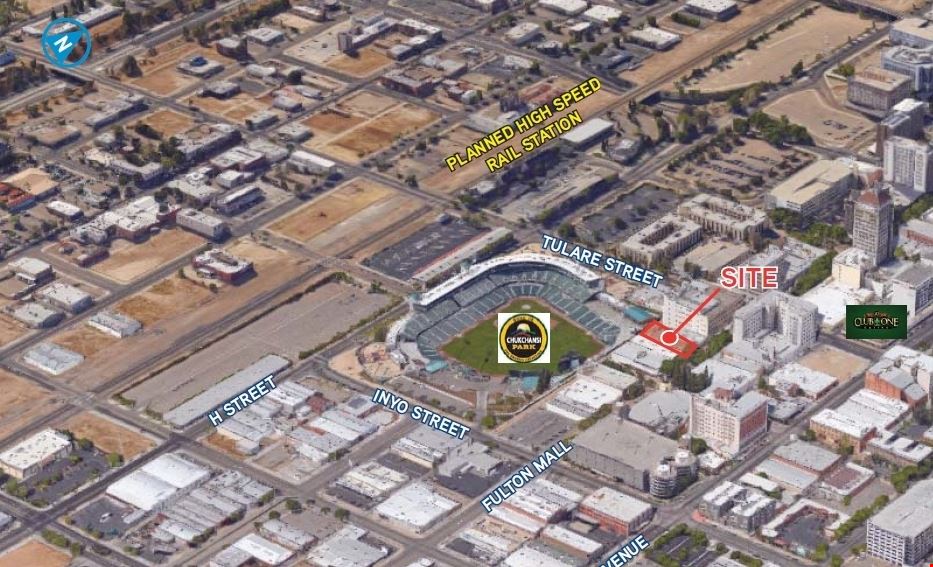 ±6,995 Total SF of Commercial Retail Space Near Chukchansi Park