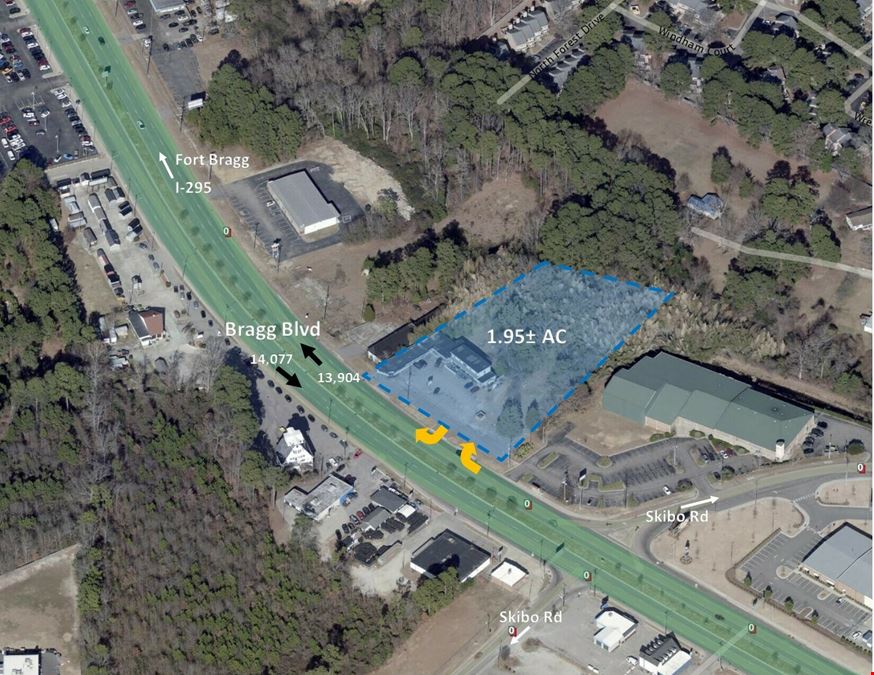 Redevelopment Opportunity - 1.95 AC on Bragg Blvd