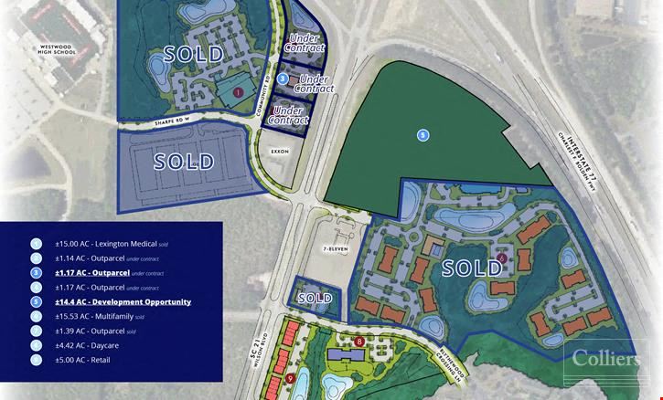 Blythewood Crossing: Retail Development Sites near Future Scout Motors Site | Blythewood, SC