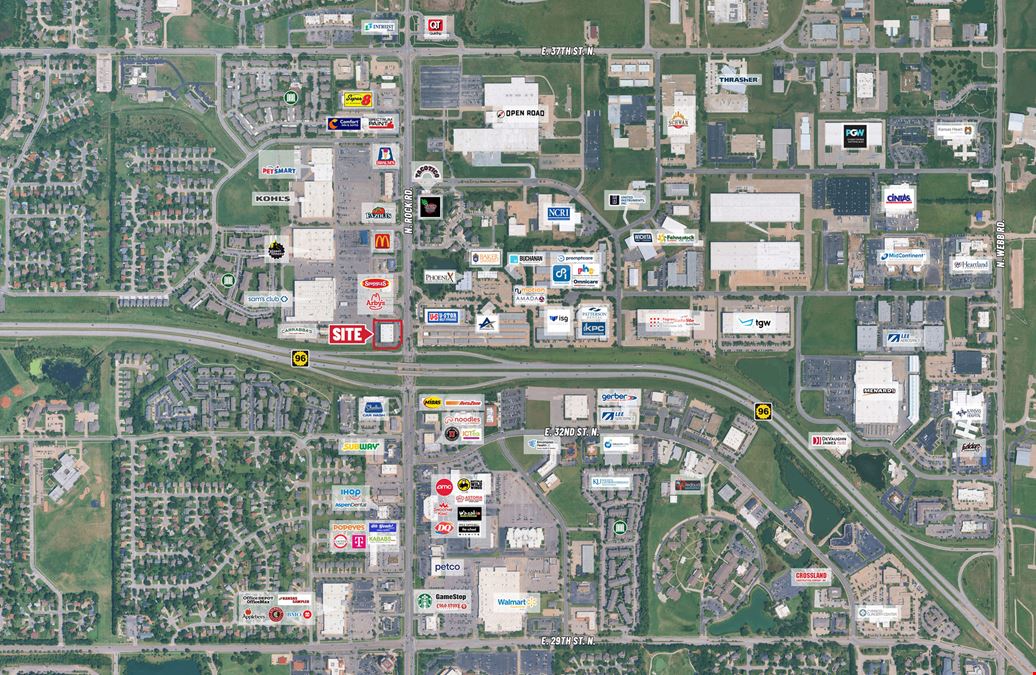 RETAIL OPPORTUNITY AT HWY. K-96 & ROCK ROAD
