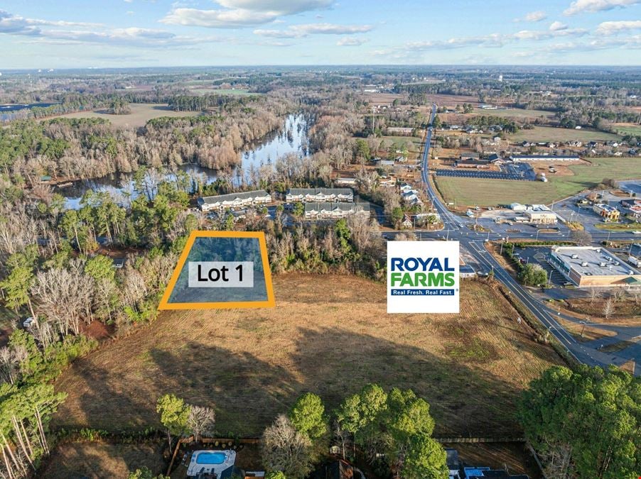 Royal Farms Improved Outparcel Sites NC Hwy 41 & 11 Wallace NC