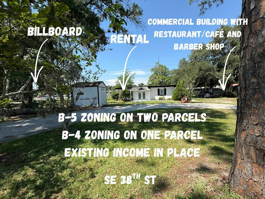 Three-Parcel Maricamp Assemblage at Lighted Intersection