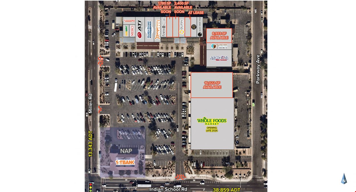 Downtown East - NEC Indian School & Miller Rd