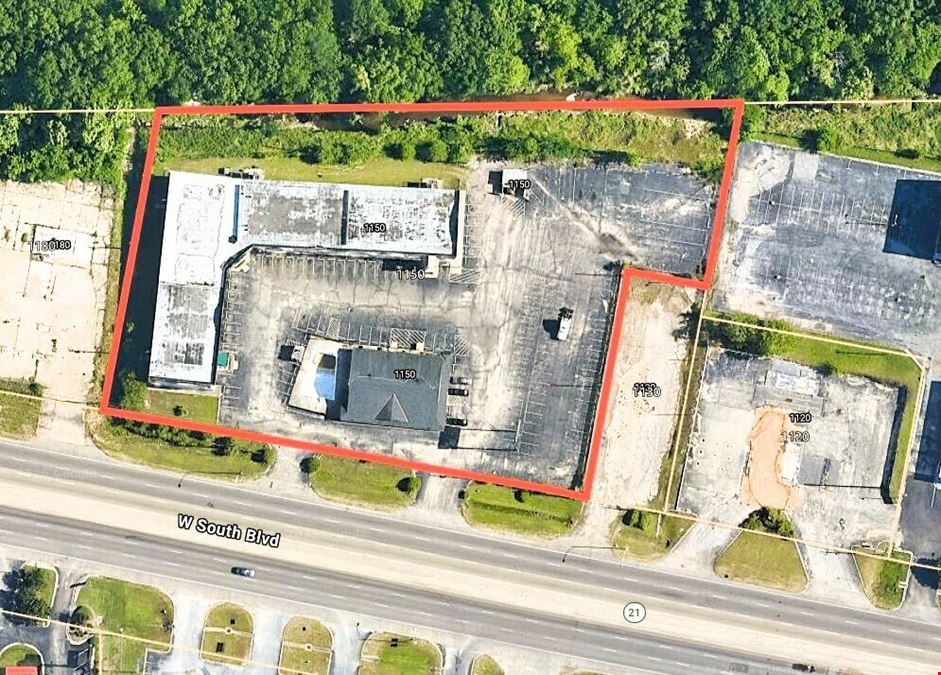 1150 W South Blvd – Industrial Outdoor Storage / Truck Parking Opportunity