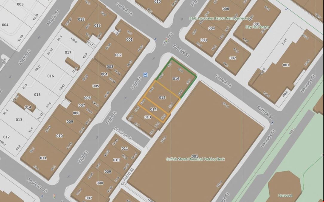 Three-Building Downtown  Office/Retail Portfolio