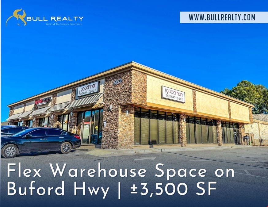 Flex Warehouse Space on Buford Hwy ¦ ±3,500 SF