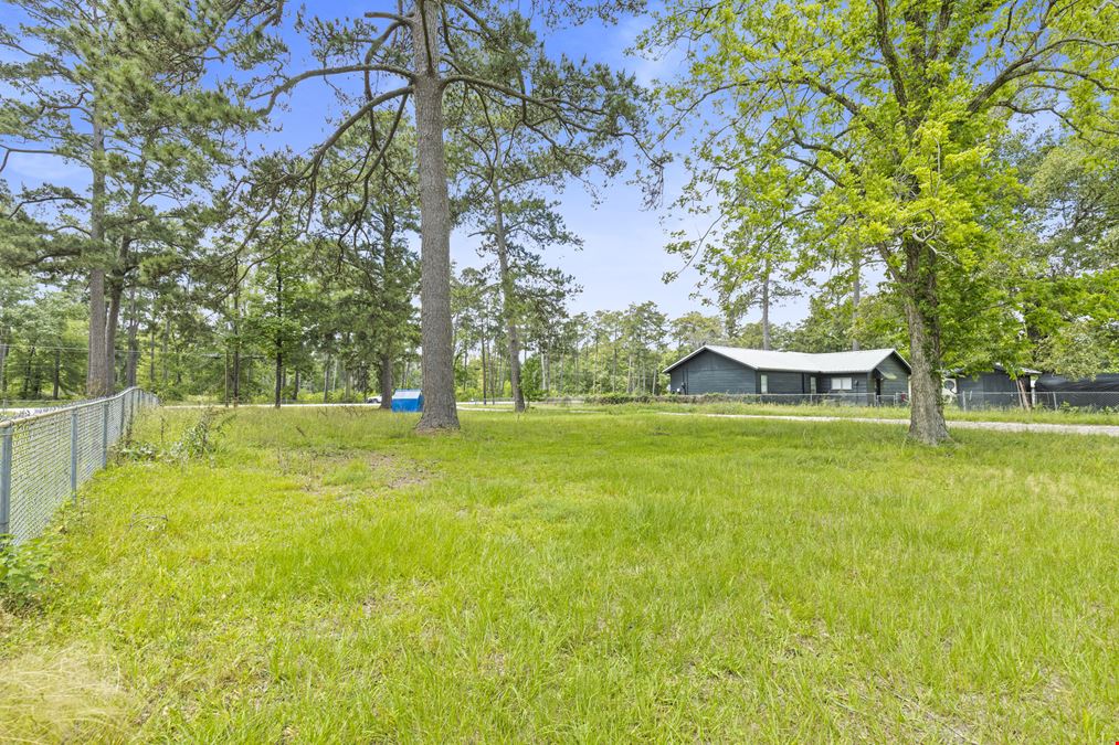 2 Acres for Lease | Prime FM 3083 Frontage Land in Conroe, TX – High Visibility & Easy Access