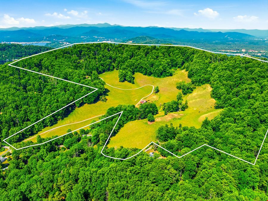 Rare South Asheville Estate Farm on ±80 Acres