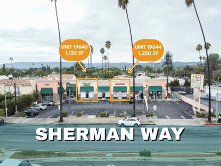 Preview of Retail space for Rent at 19636-19648 Sherman Way