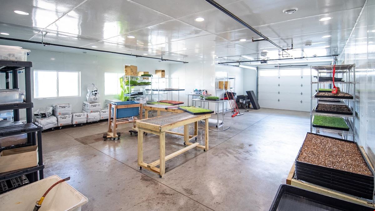 Industrial Space w/ Overhead Doors & Mezzanine