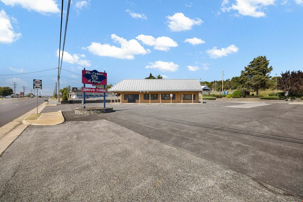 RETAIL BUILDING WITH DRIVE-THRU ON BUSY CORRIDOR