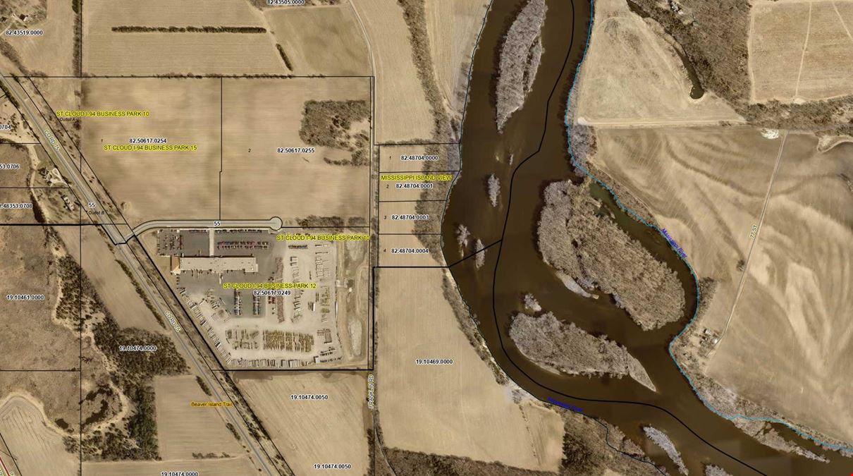 Four Mississippi Riverfront Lots