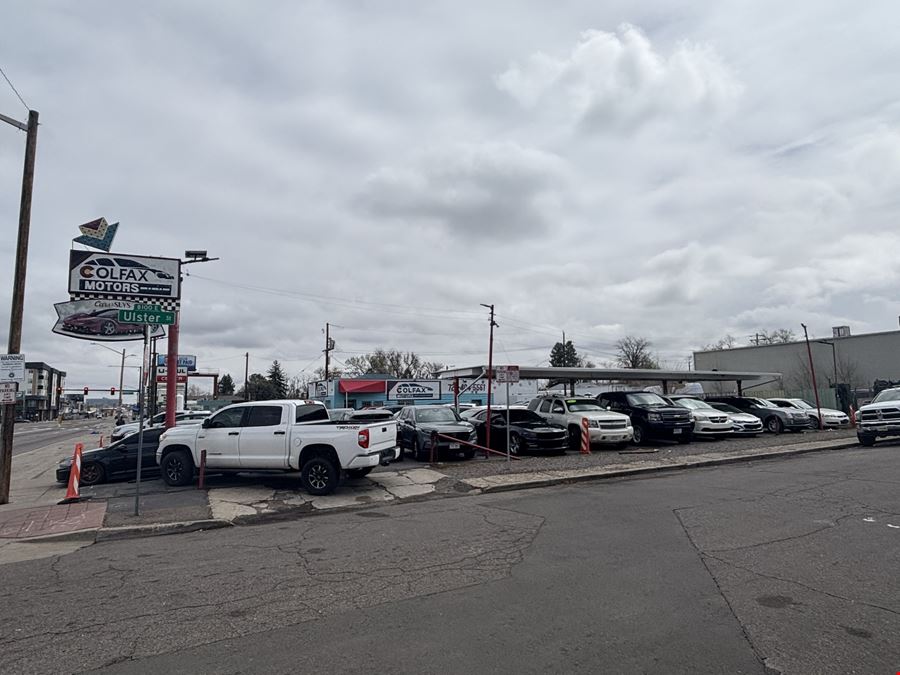East Colfax Automotive Sales Lot