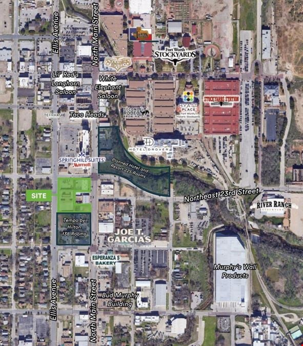 Stockyards Ground Lease or Build to Suit