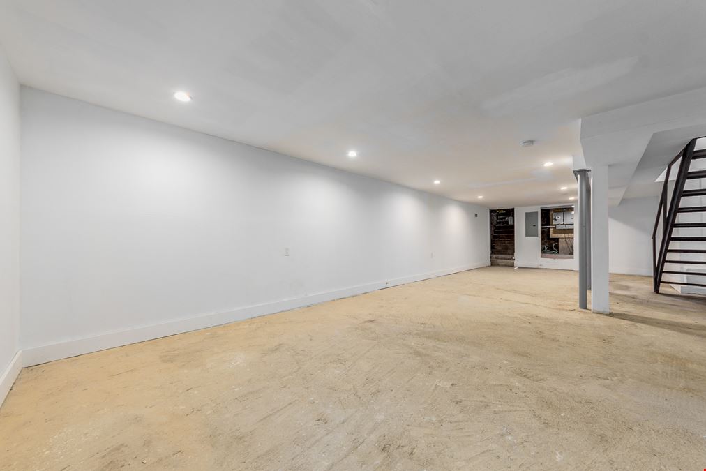 1,200 SF | 385 Nostrand Avenue | Vanilla Box Retail with Backyard for Lease