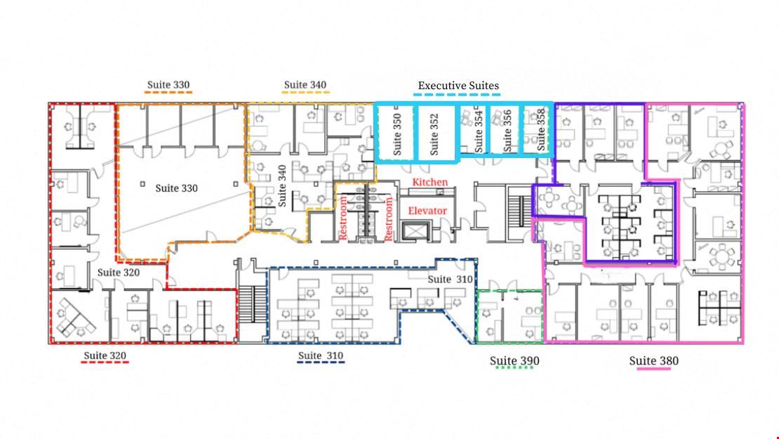 Quietwater Office Bldg 1, Floor 3