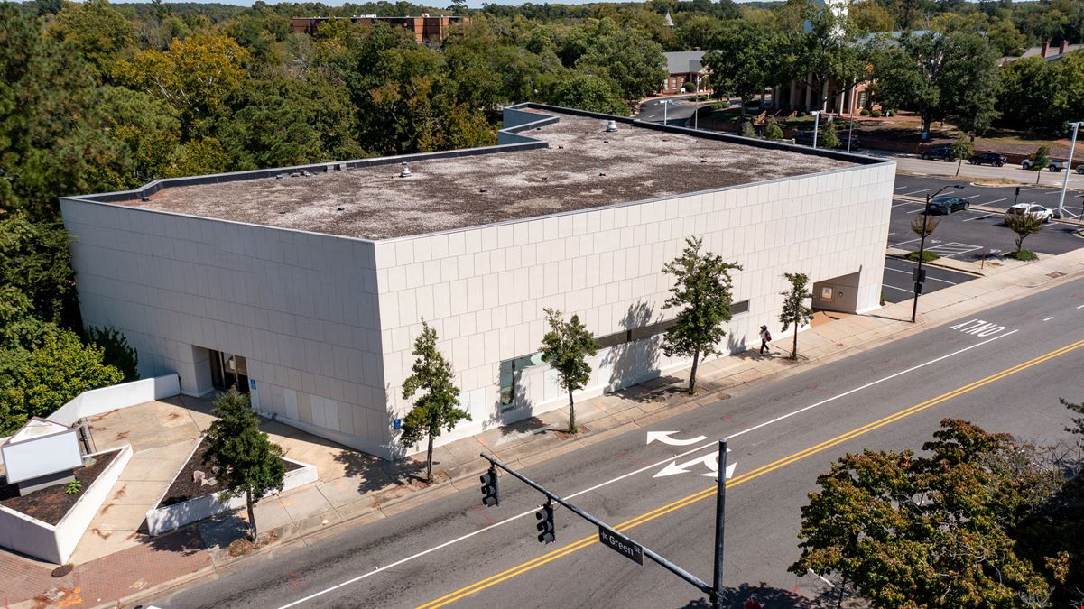 Office Building with Surface Parking Lot in Downtown