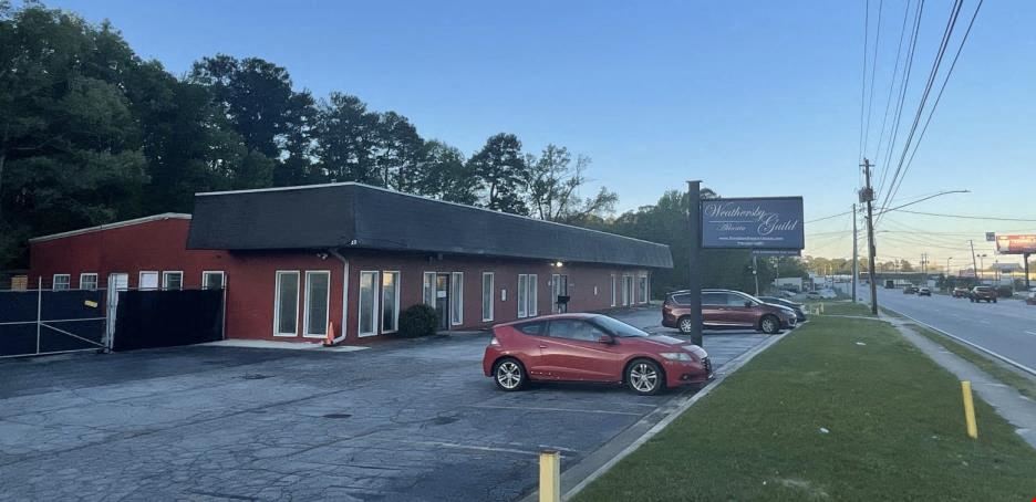 1.72 AC in Downtown Tucker | Retail Building 7,800 SF
