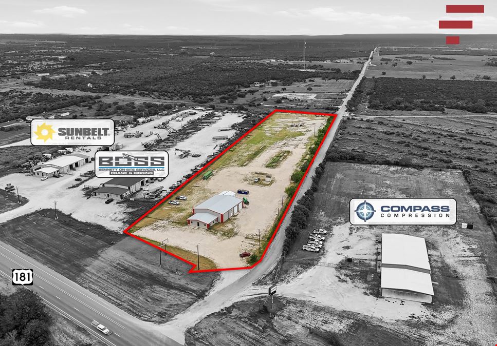 6,060 Drive Through Office/Shop on 6.33 Acres