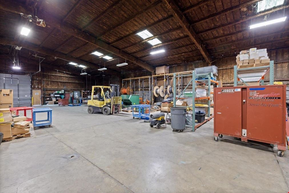 11,450 SF Industrial Flex + 4,700 SF Secured Shop