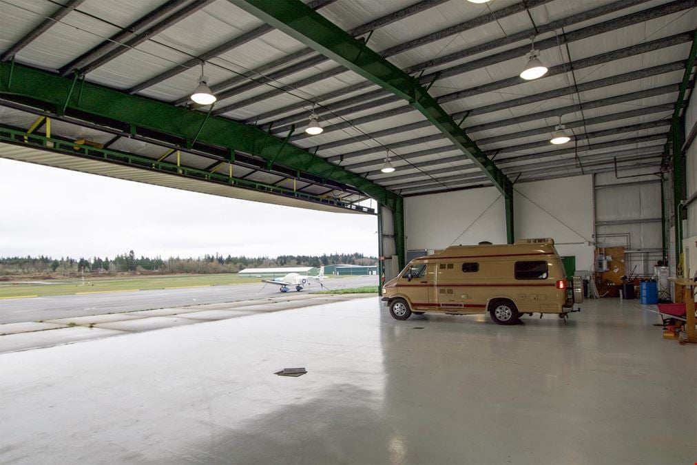 Port Townsend Airport Hangar, Pilots Lounge, and Shop 