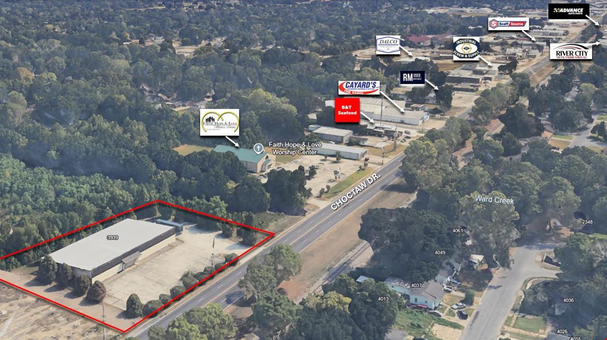 M-1 Zoning- Former Dollar General on Choctaw Drive