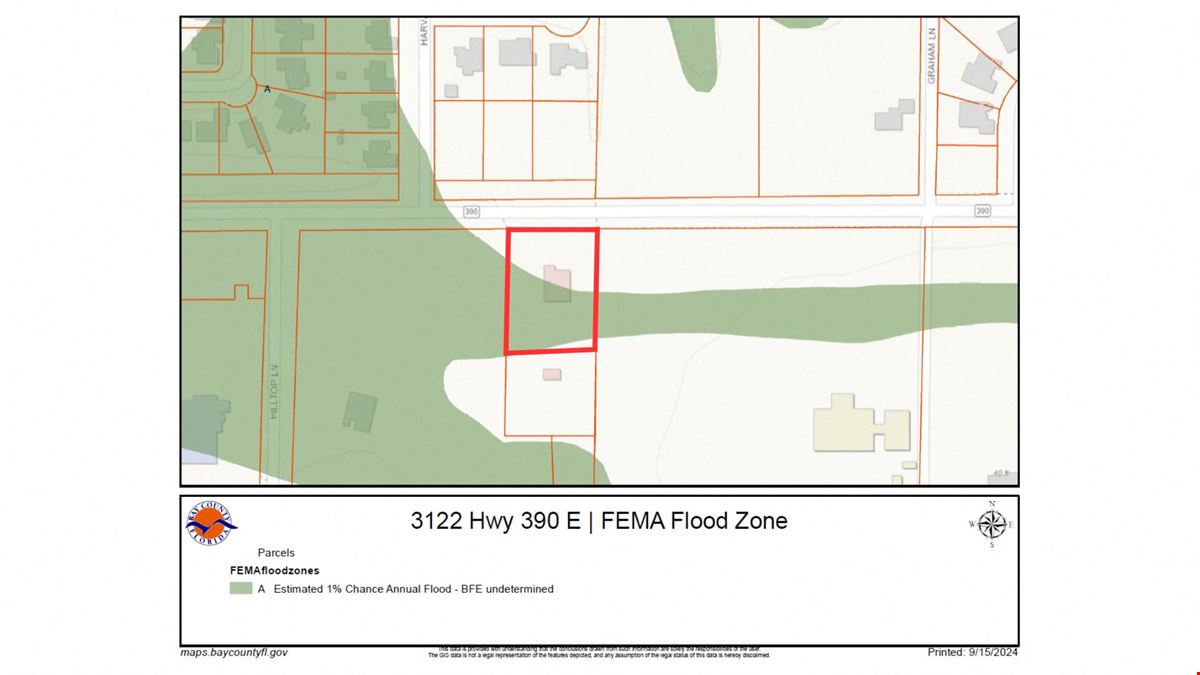 Versatile 3,100 +/- SF Flex Building on 1.15 Acres – Ideal Hwy 390 Frontage Near Major Traffic Routes